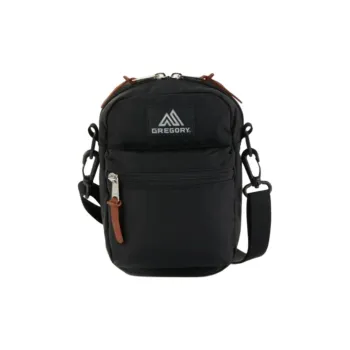 GREGORY Nylon Shoulder Bag Crossbody Bag Unisex Black