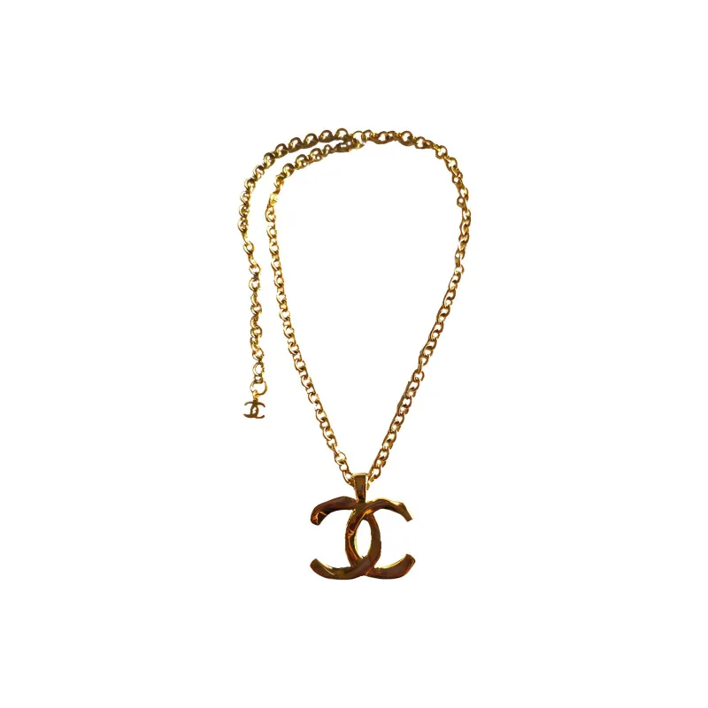 CHANEL Pre Owned 1994 Cc Logo Pendant Necklace-2