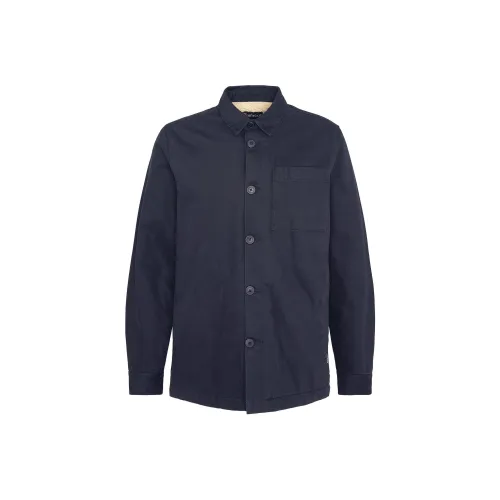BARBOUR Casper Overshirt Shirt Men's Marine Blue