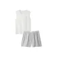 [Shoulder Width]Warm White+[Boxer Shorts]Light Gray