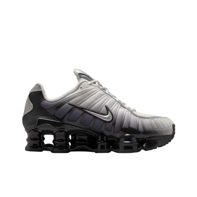 Nike Shox Tl Off Noir Metallic Silver Women's-1