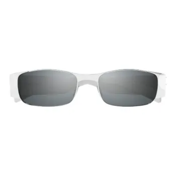 SAINT LAURENT Metal Rectangular Sunglasses Women's Silver