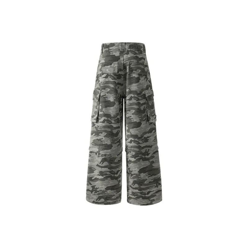 KNOW EVERY Cargo Pants Unisex Camouflage-3