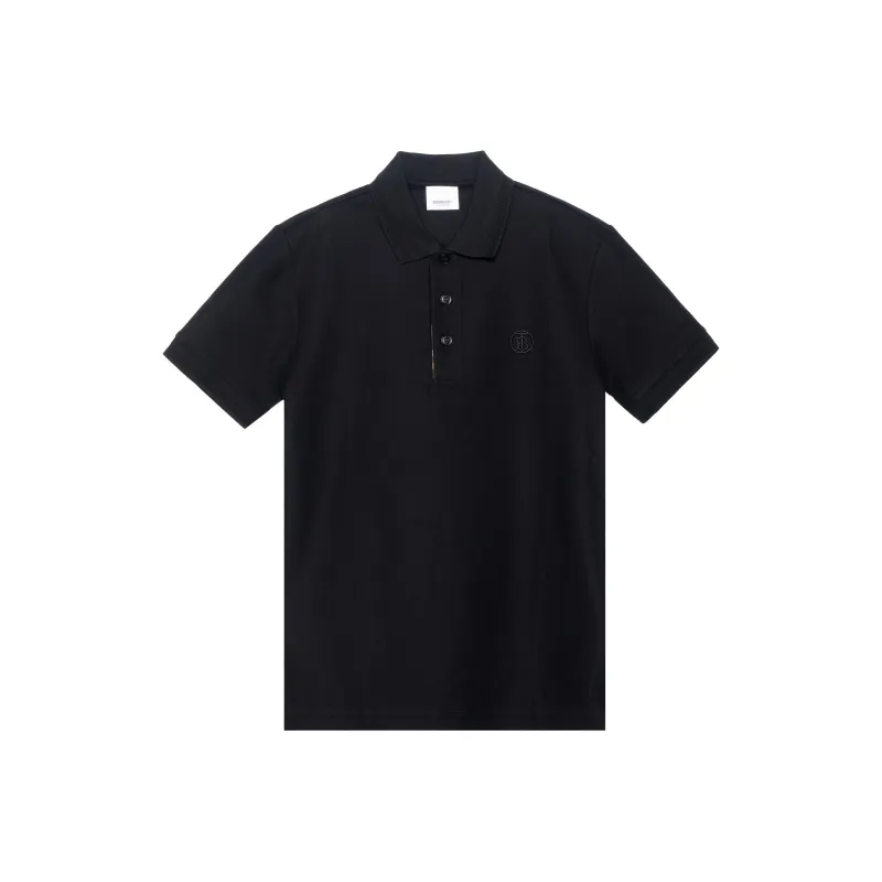 Burberry Monogram Motif Cotton Pique Polo-0