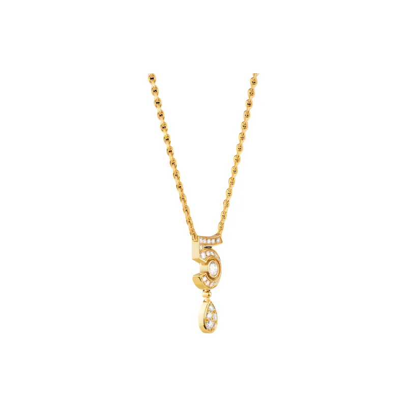 CHANEL 18K Gold Necklaces Women's Gold-1