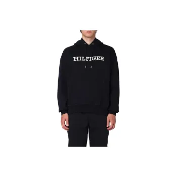 Tommy Hilfiger Logo embroidered Drawstring Hoodie