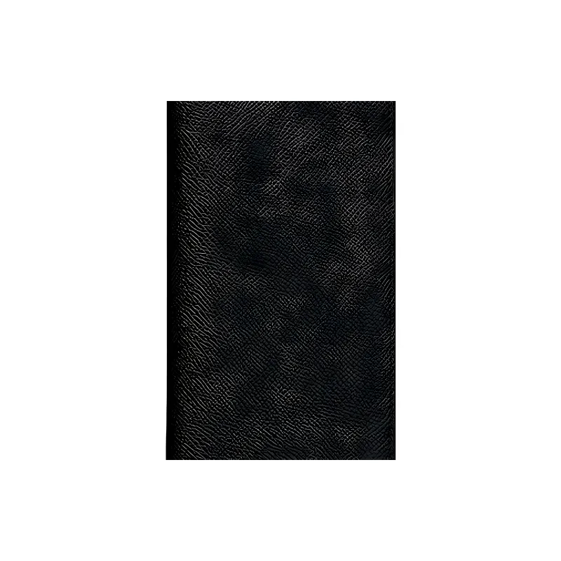 HERMES Citizen Twill Epsom Calfskin Wallet Women's Black-3