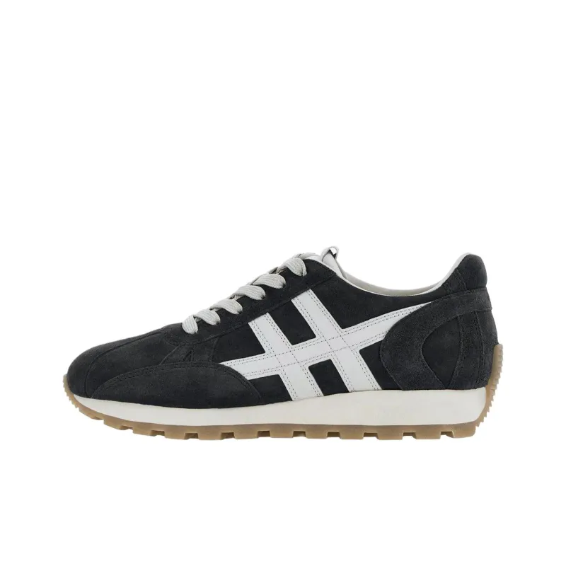 HOGAN 86er H671 Low Top Casual Shoes Men's Black-0