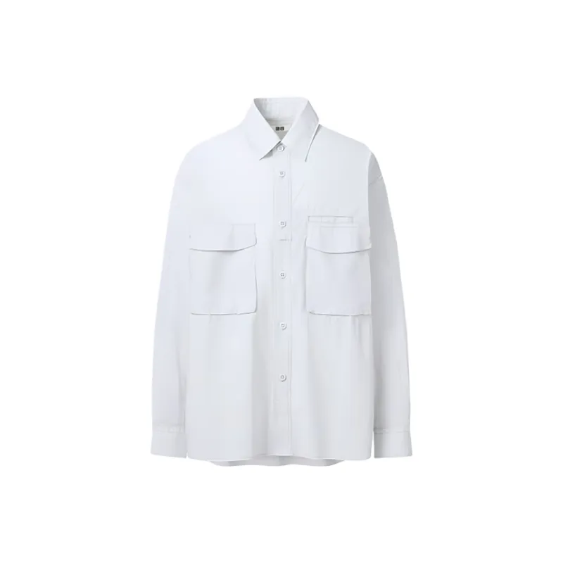 UNIQLO SS24 Shirt Men's Light Blue-0