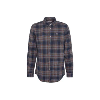 BARBOUR Eddleston Tailored Shirt Shirt Men's Navy