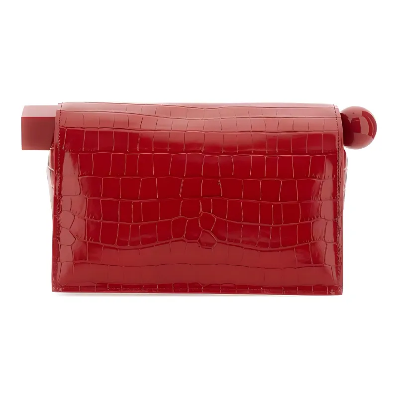 Jacquemus La Pochette Rond Logo Detailed Clutch Bag-2