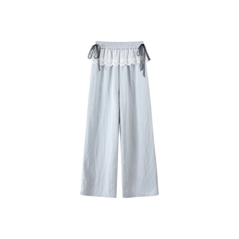 Flowers In Water Casual Pants Women's-0