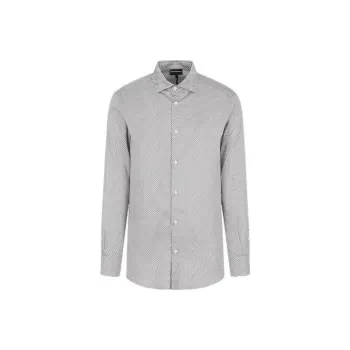 EMPORIO ARMANI Shirts Men Gray