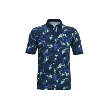 Under Armour Iso Chill Polo Shirts Men Dark Blue