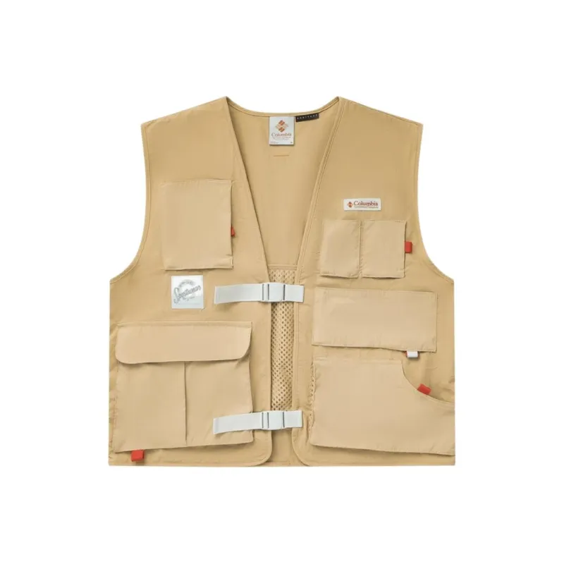 Columbia SS25 Vest Unisex Khaki-0