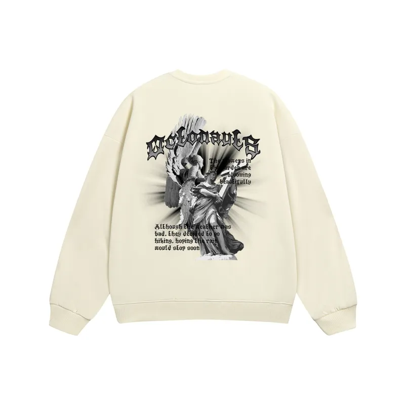 Small Columns Under The Sea Sweatshirt Unisex-4