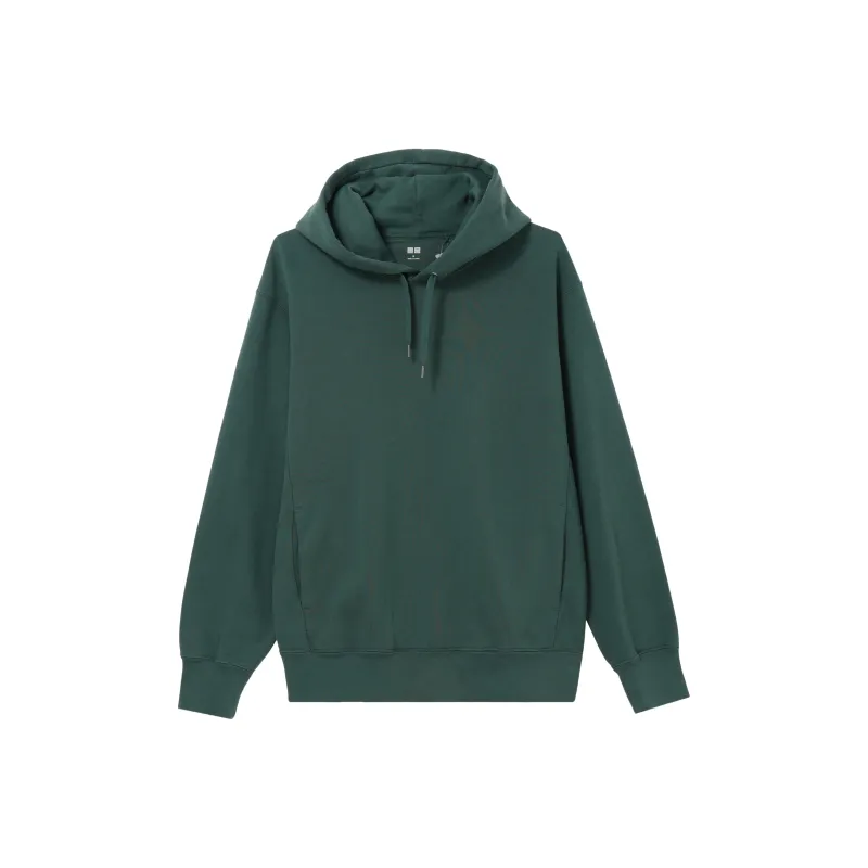 UNIQLO Sweatshirt Unisex Dark Green-0