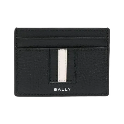 BALLY Striped edge Leather Cardholder
