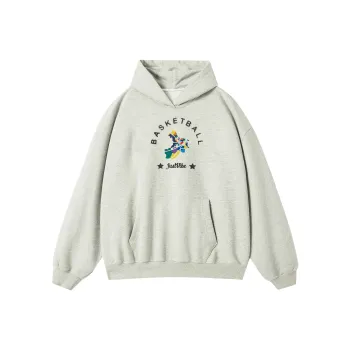 JUST VIBE Sweatshirts Unisex Light Gray