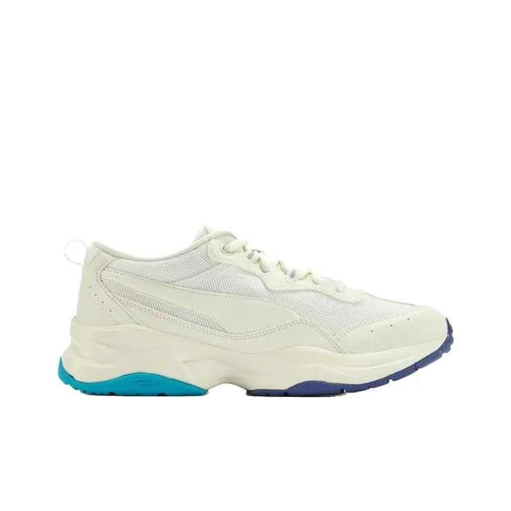 PUMA CILIA MESH Anti Slip Wear Resistant Low Top Chunky Sneakers Women's White-1