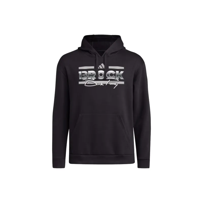 Adidas Purdy Graphic Hoodie American Sweatshirt Men's Black-0