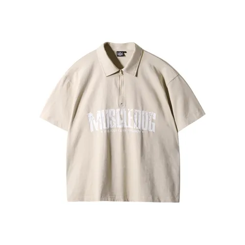 Muscle Dog Polo Shirts Unisex