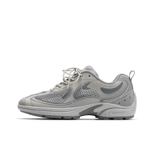 Mule Donkey Breathable Height Increase Low Top Casual Shoes Women's Elephant Gray