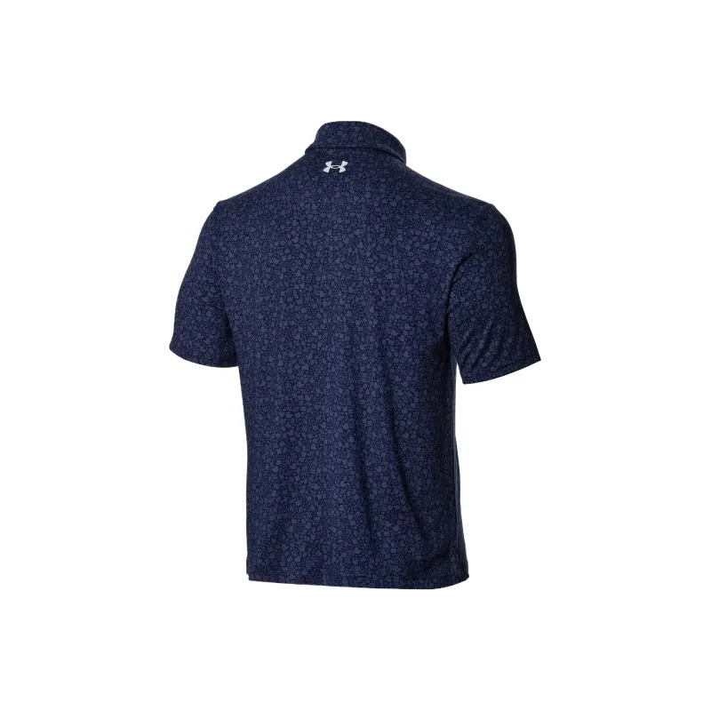 Under Armour Playoffs 3.0 Polo Shirt Men's Midnight Marine Blue 424-1