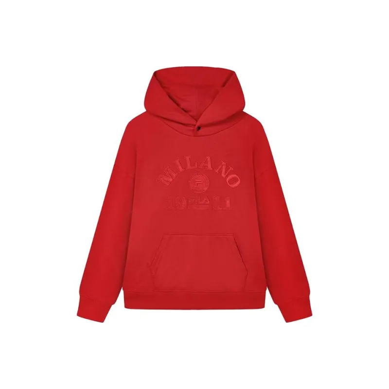 FILA Sweatshirts Unisex Goji Berry Red-0