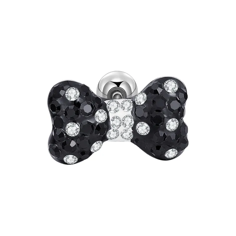 Lady Go Titanium Steel Stud Earrings Women's-8
