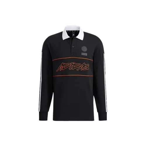 Adidas Polo Shirts Men Black