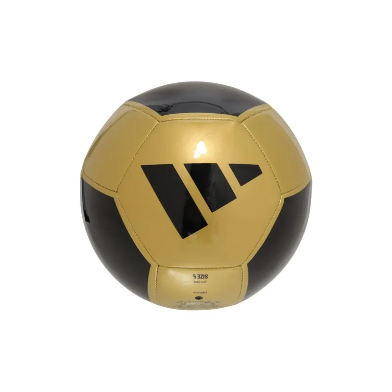 Adidas Size 5 Soccer PU Machine Stitched Soccer Ball Unisex Black Gold-1