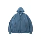 "Four-Leaf Clover" Gray Blue