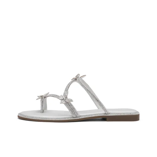 Hotwind Rubber Sole Quiet Slide Slippers Women's