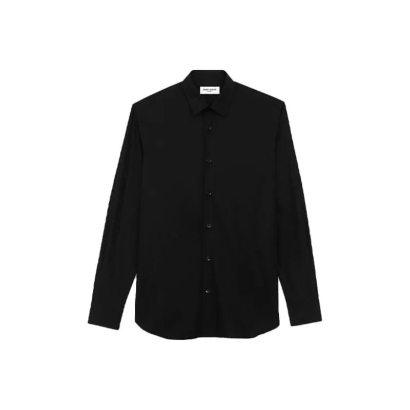 SAINT LAURENT Shirt Men's Black-0