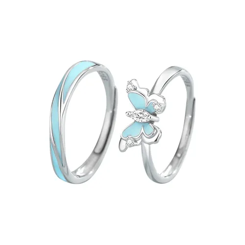 CHINA GOLD Natural Processed Topaz Rings Unisex