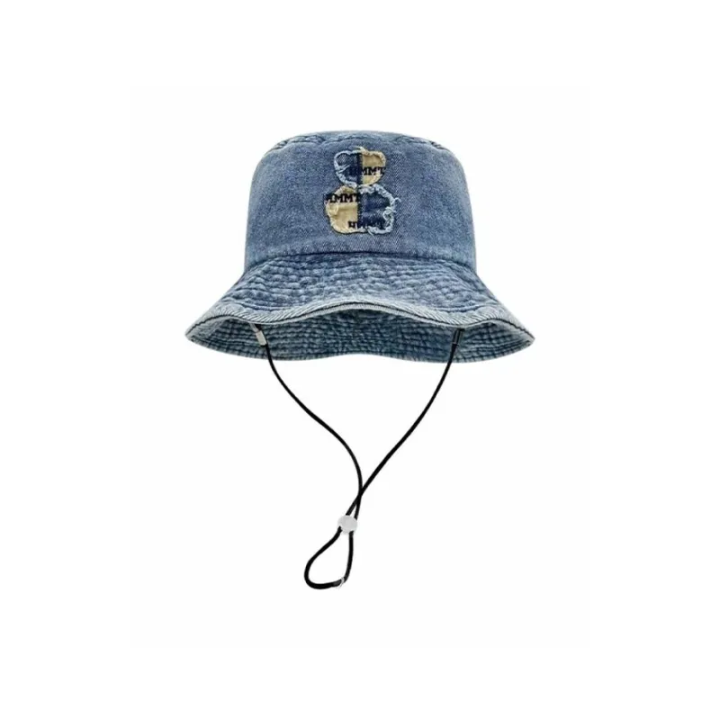 VIVIWELL Denim Bucket Hats Women's-0