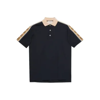 GUCCI Polo Shirt Men's Dark Blue