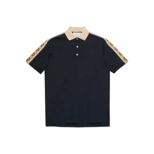 GUCCI Polo Shirt Men's Dark Blue