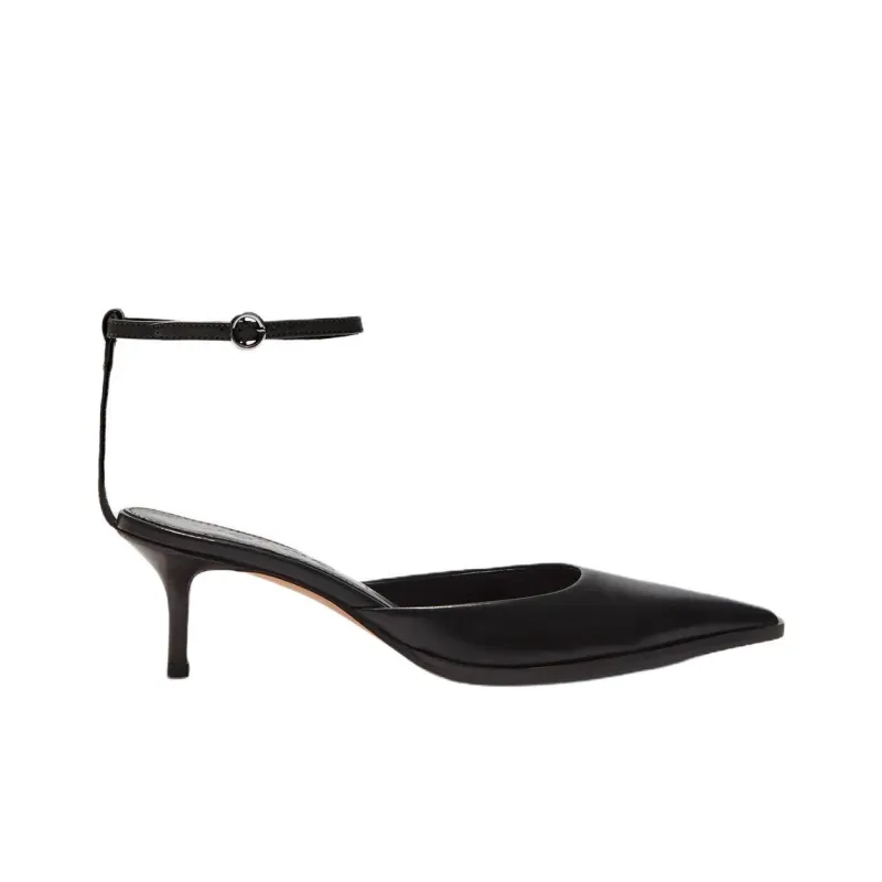 Aeyde Sarina Slim Heel High Heels 5.5cm Women's Black-1