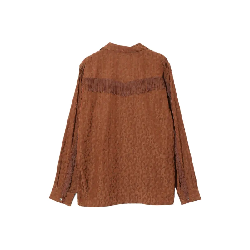 Needles SS25 Shirt Unisex Orange-1