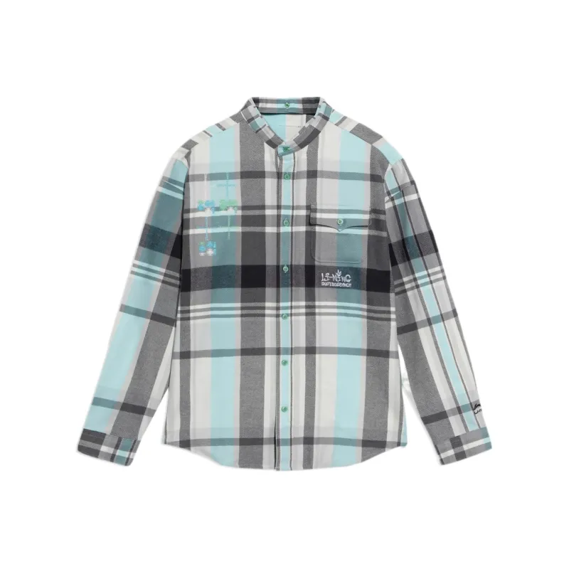 LiNing Skateboard Shirt Men's Spruce Green-0