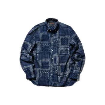 Beams Discharge Print Shirt