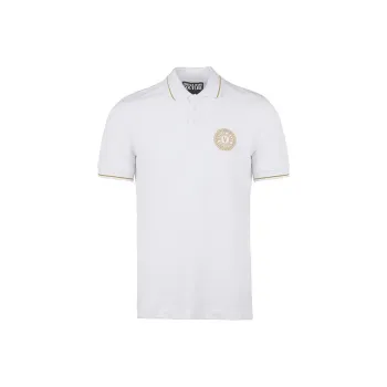 VERSACE JEANS COUTURE Polo Shirts Men White