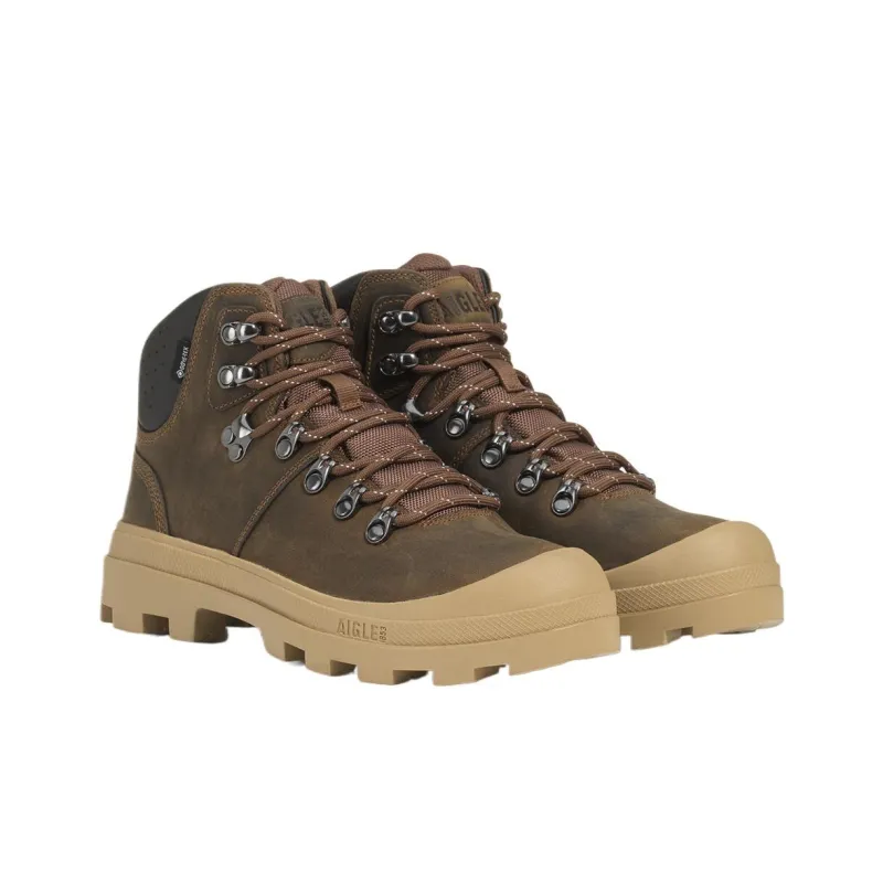 AIGLE TENERE SNOW Short Outdoor Boots Unisex Brown-2
