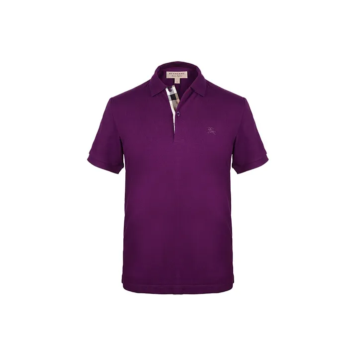 Burberry SS21 Polo Shirt Men's Purple-0