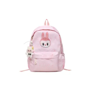 XIANGSU Nylon Backpack Unisex Pink/Purple/Blue/Green/Black