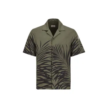 Moncler Collared Short Sleeves Shirt