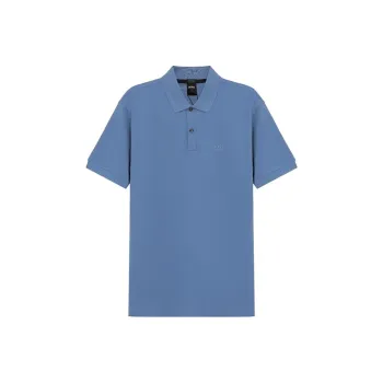 HUGO BOSS Polo Shirts Men Light Blue