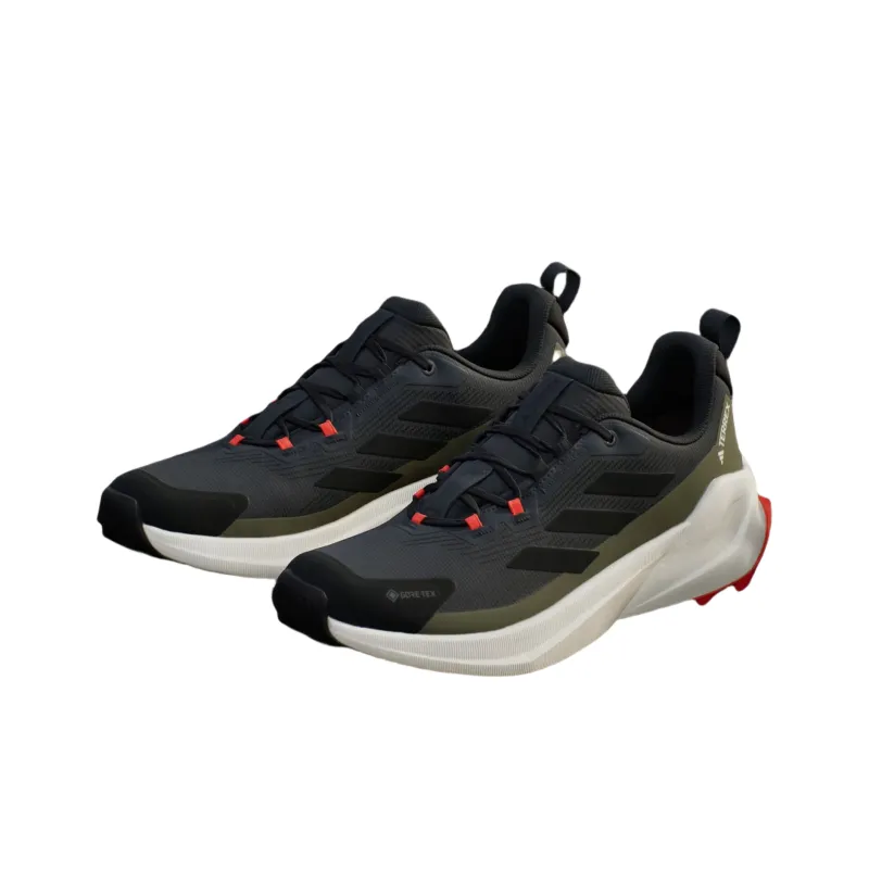 Adidas TERREX TRAILMAKER 2.0 Anti Slip Wear Resistant Low Top Hiking Shoes Unisex Gray Green White-2